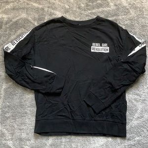 Rebel Girl Revolution DIVIDED H&M long sleeve